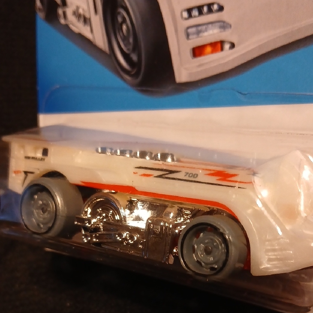 Mattel West Coast Racer Die-Cast Car - White and Red